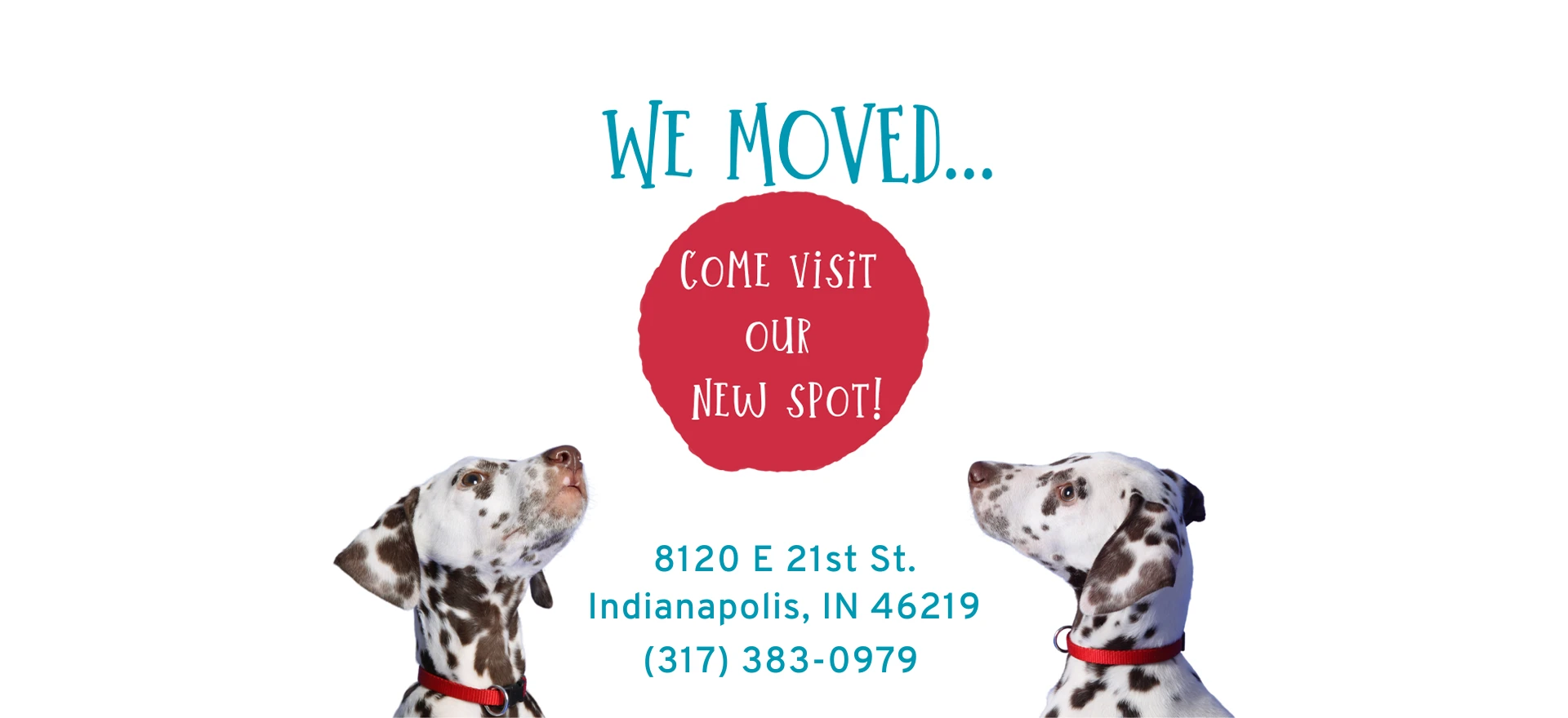 We moved! Come visit out new spot!